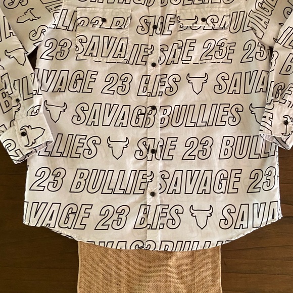 Men’s Brooklyn State Chicago Bulls buttons down - Picture 8 of 13